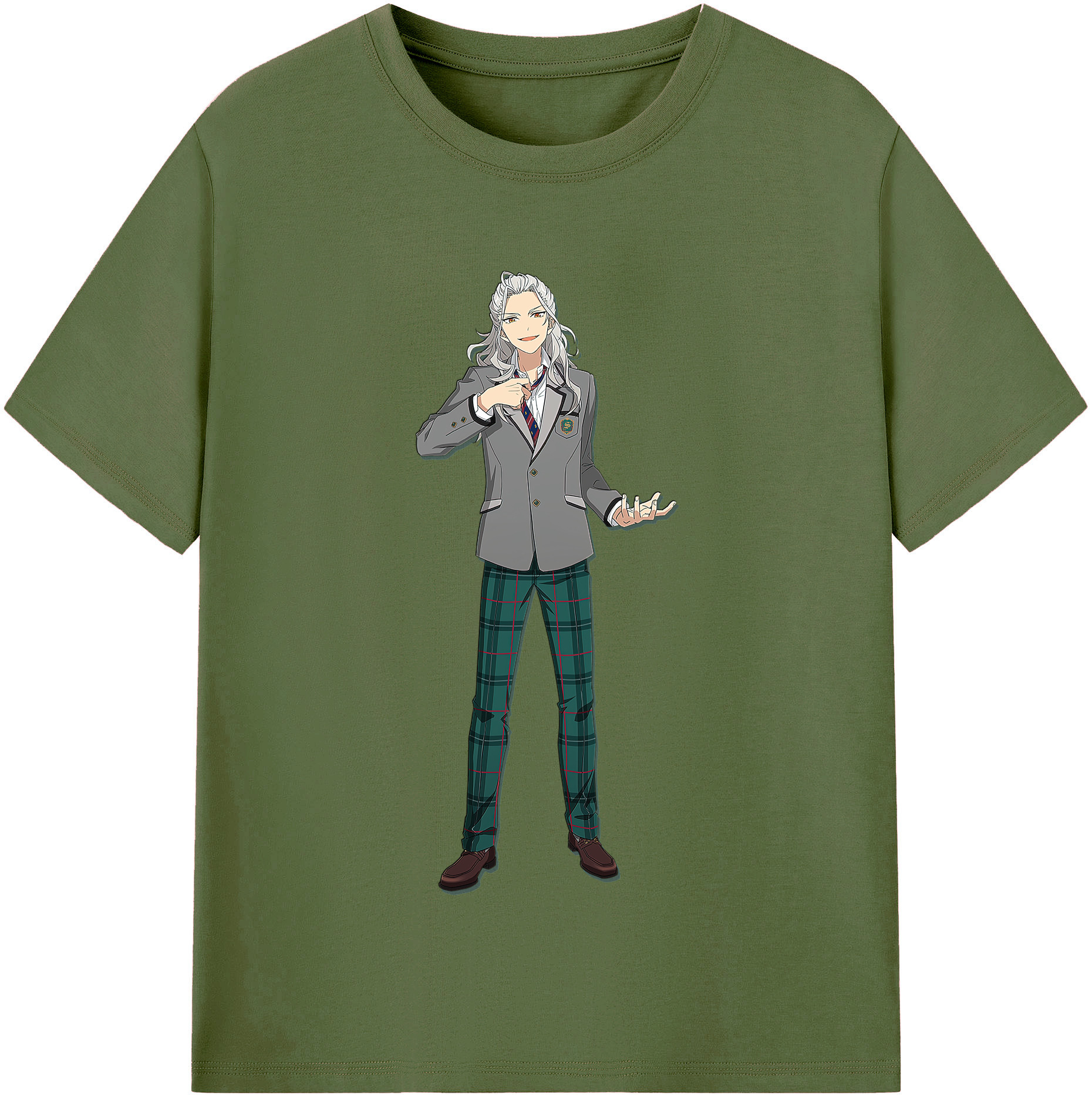 （画像用） あんさんぶるスターズ! Ensemble Stars 綿100％半袖Tシャツ（フロントプリント）